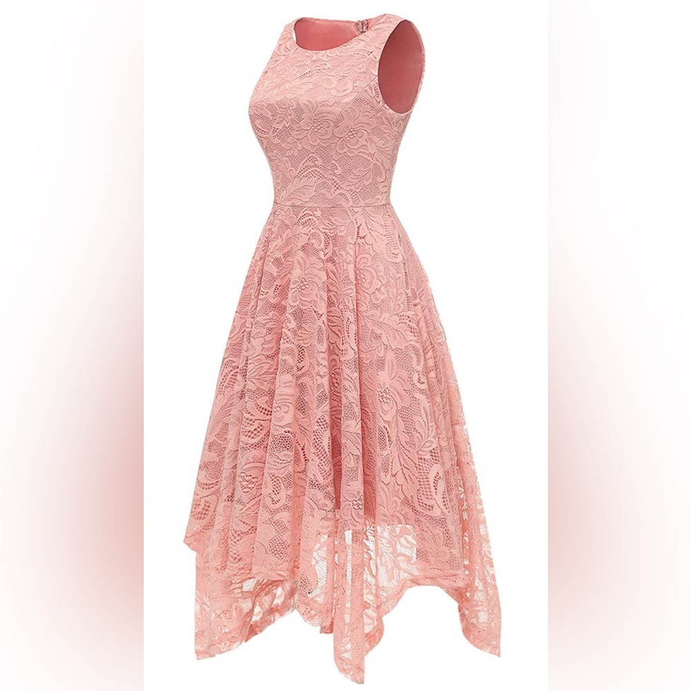 Bridesmay Cocktail Dress in Blush